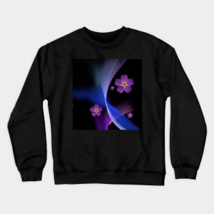 Armenian forget me not flower Crewneck Sweatshirt